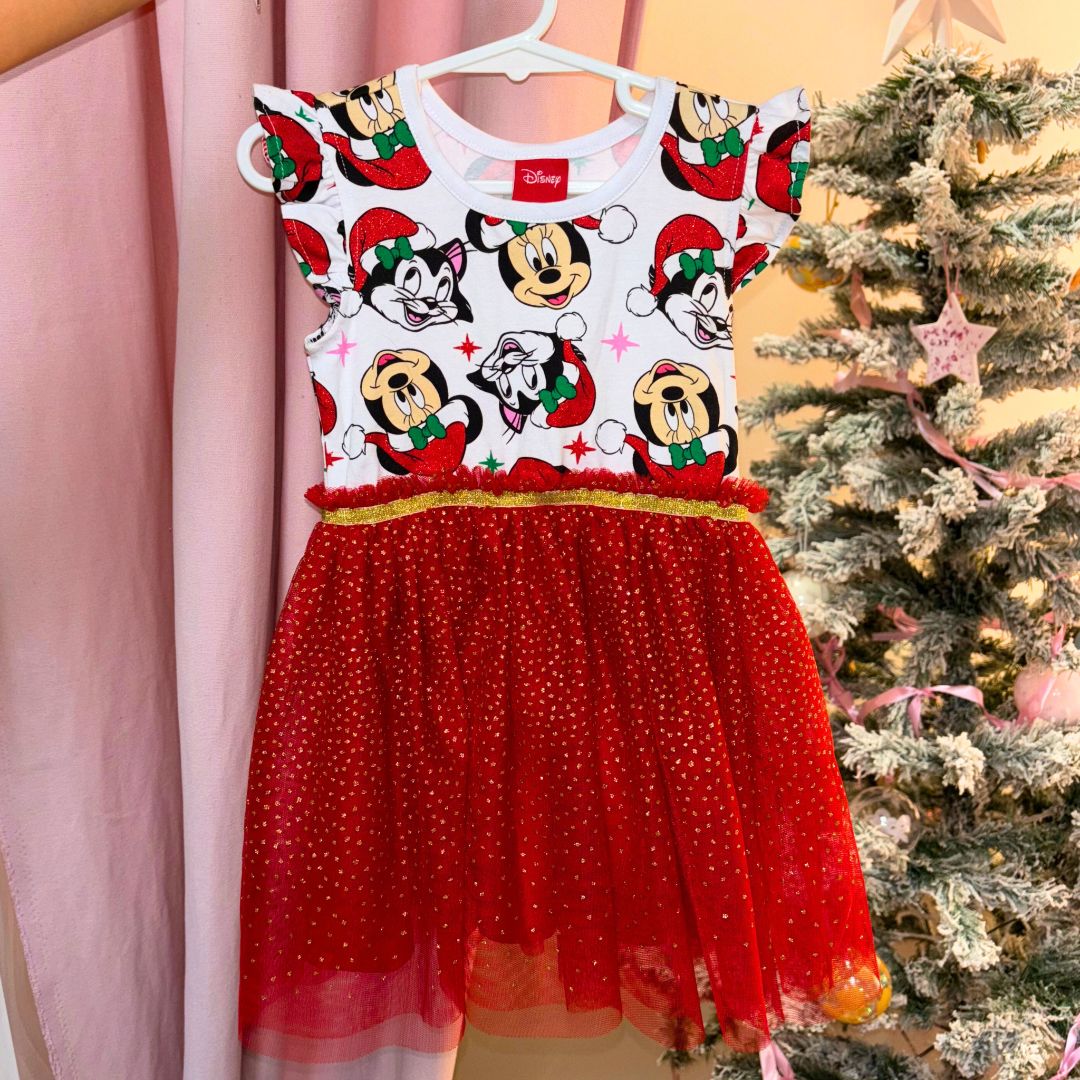 Disney Xmas Dress - Size 2