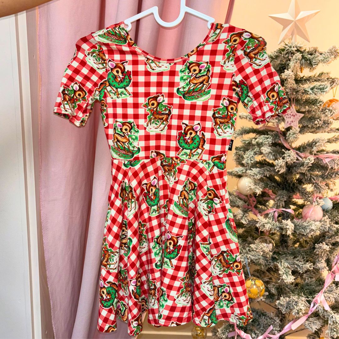 Rock Your Kid Xmas Dress - Size 5