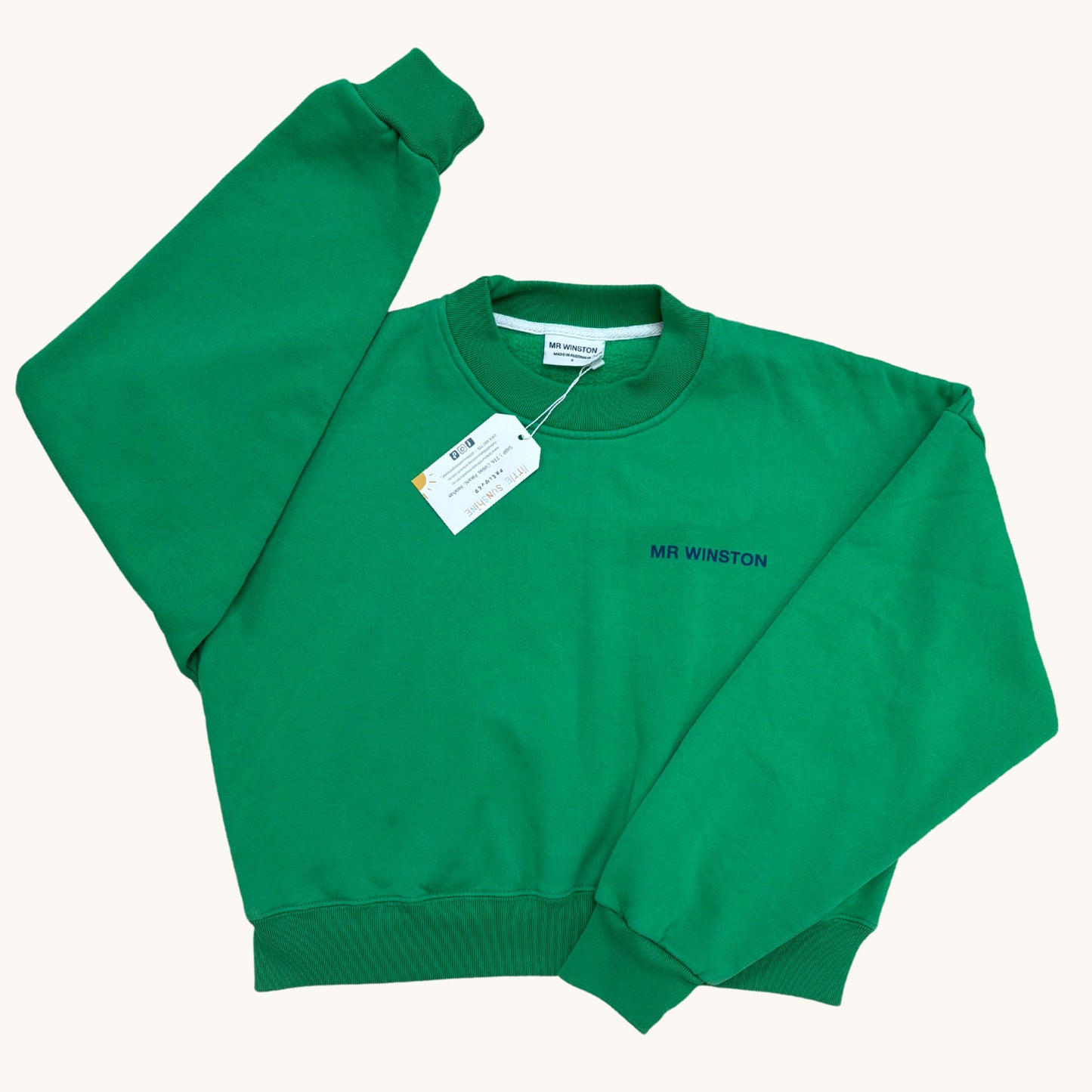 Mr Winston Cropped Jumper, Size 8