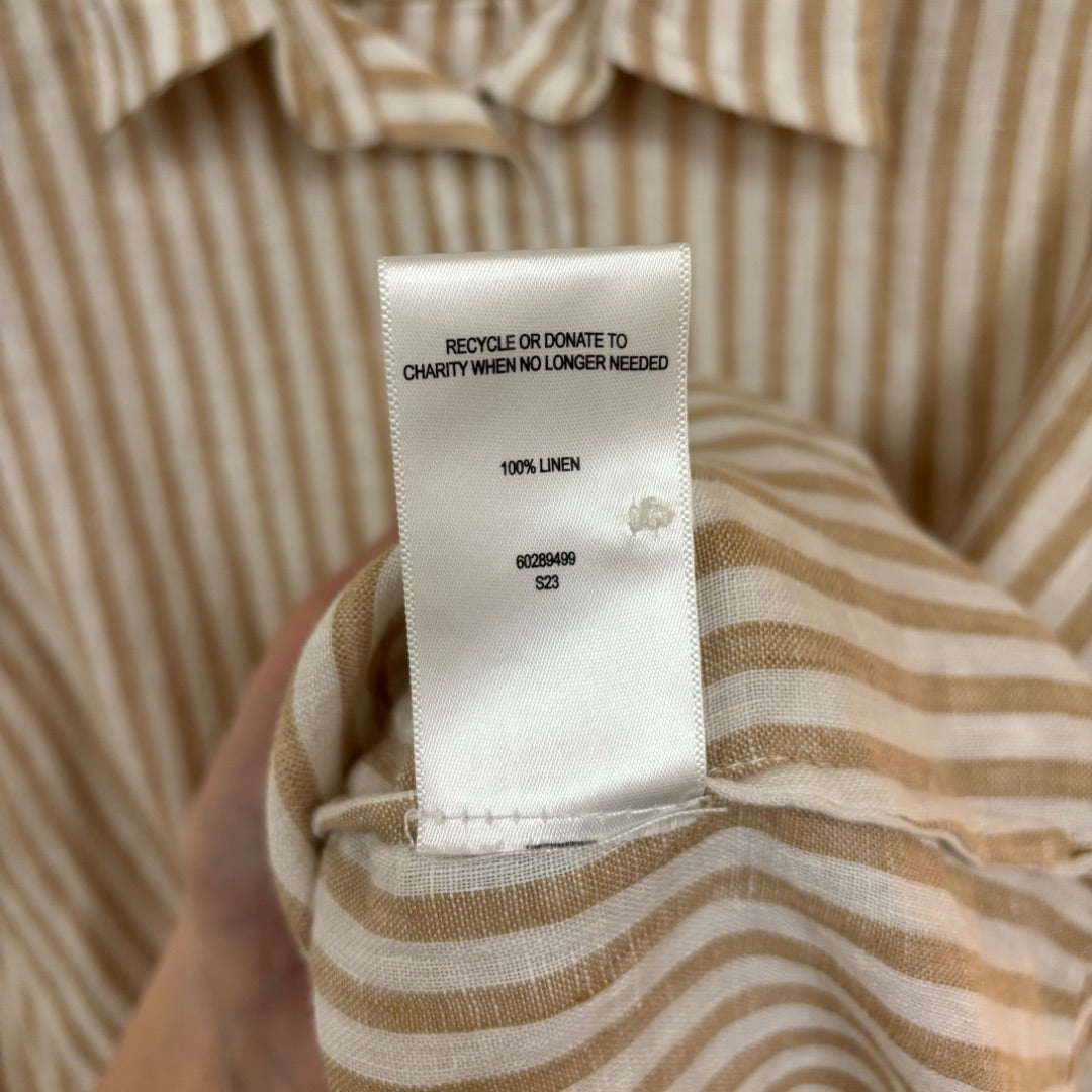 Witchery Linen Shirt - Size 12