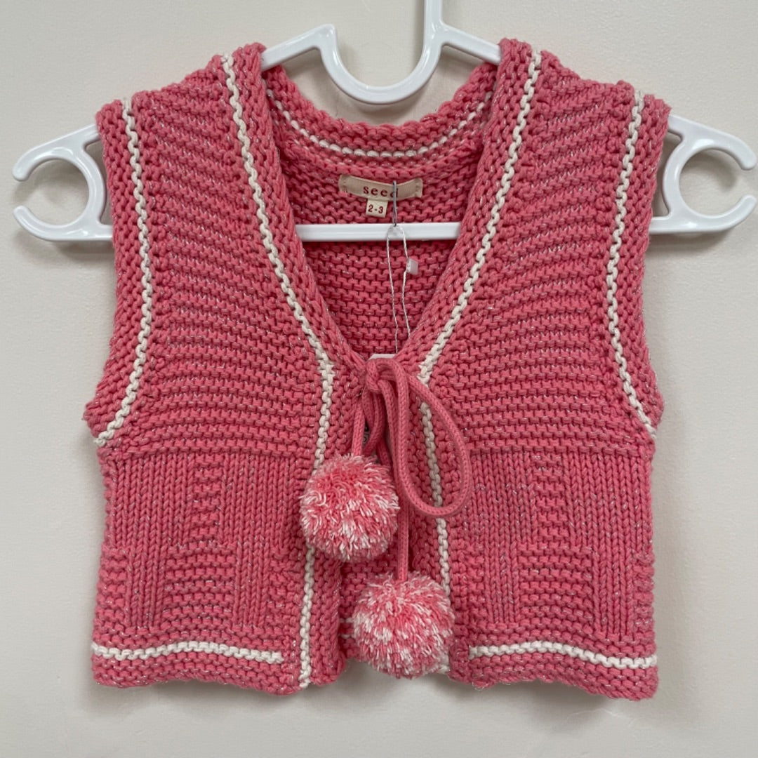 Seed Knit Vest - Size 2
