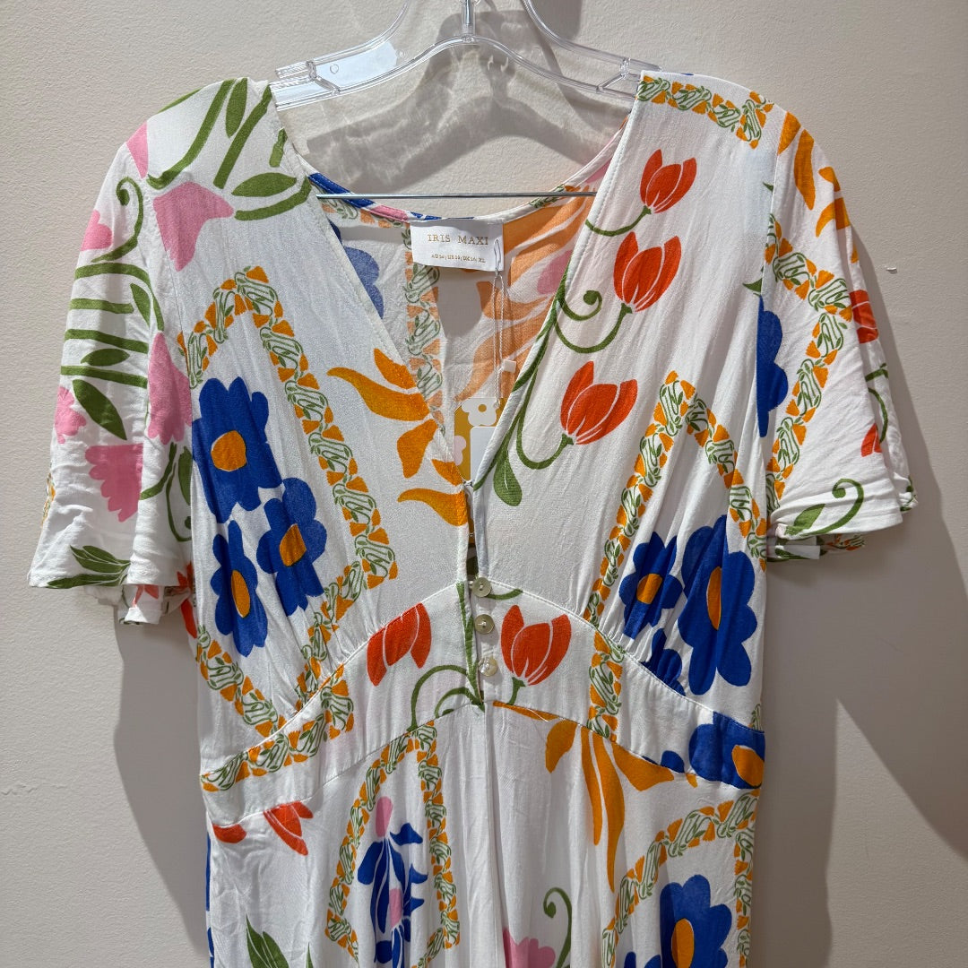 Iris Maxi Dress - Size 14