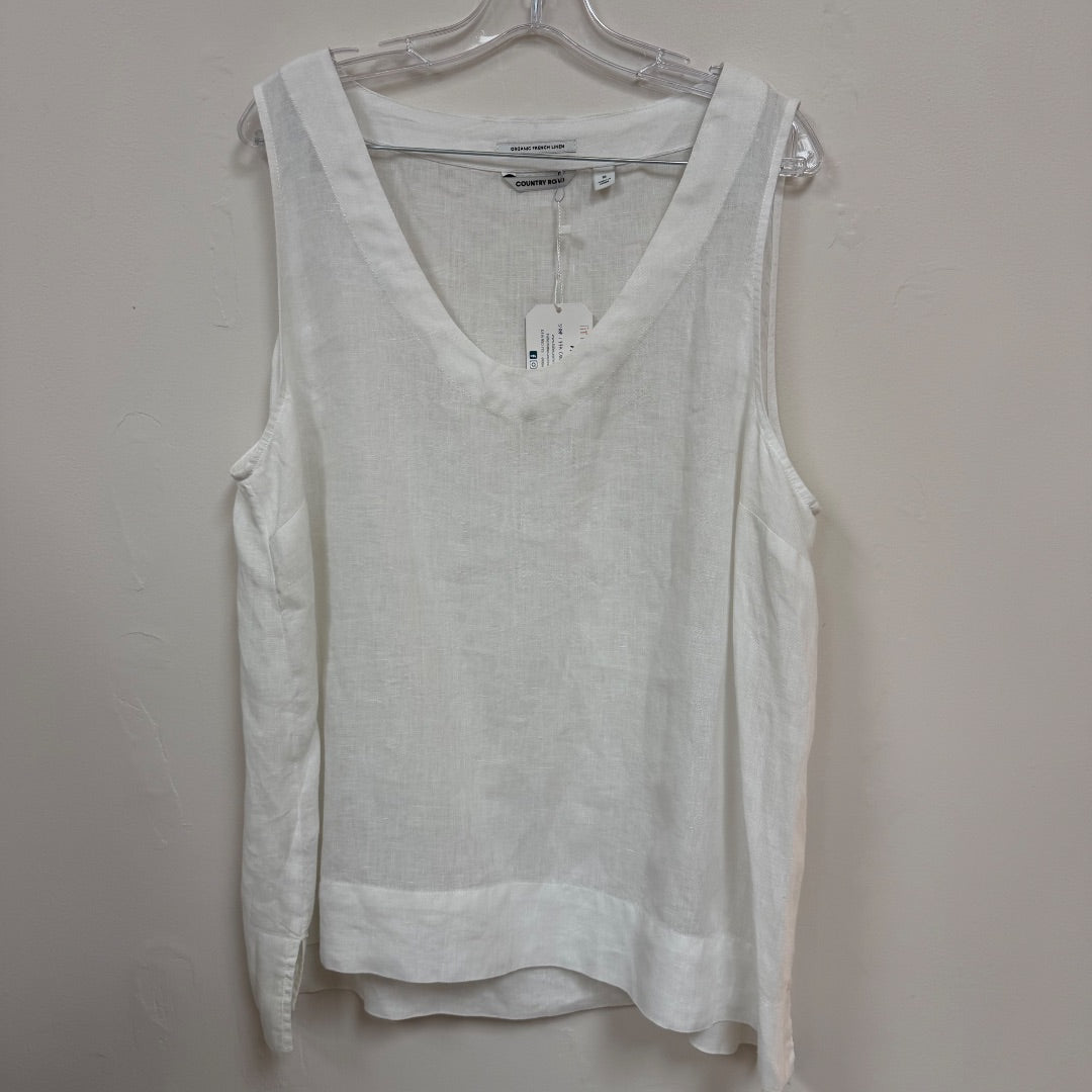 Country Road Linen Tank - Size 16