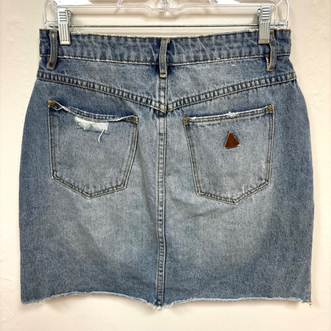 Abrand Denim Skirt - Size 10