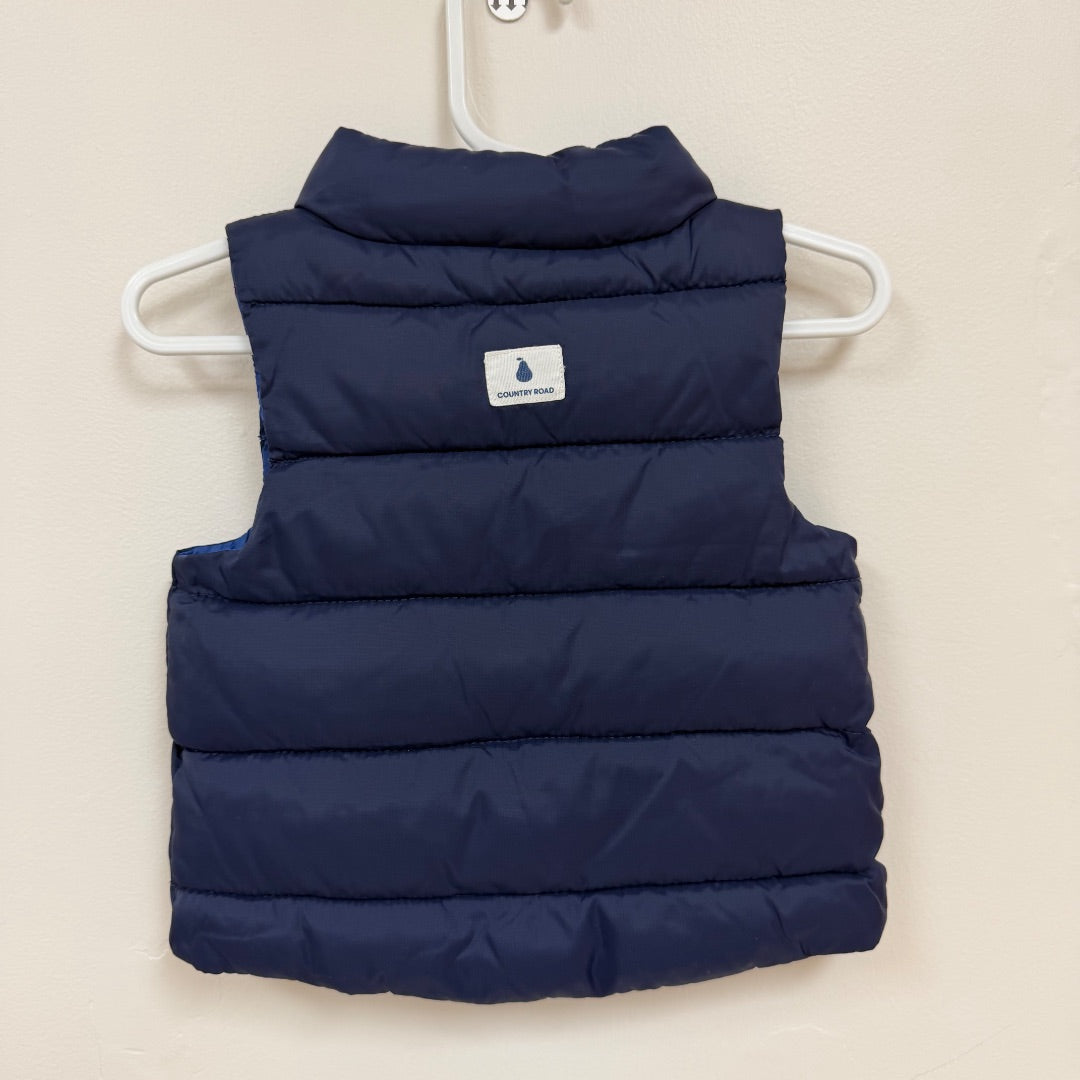 Country Road Puffer Vest - Size 00
