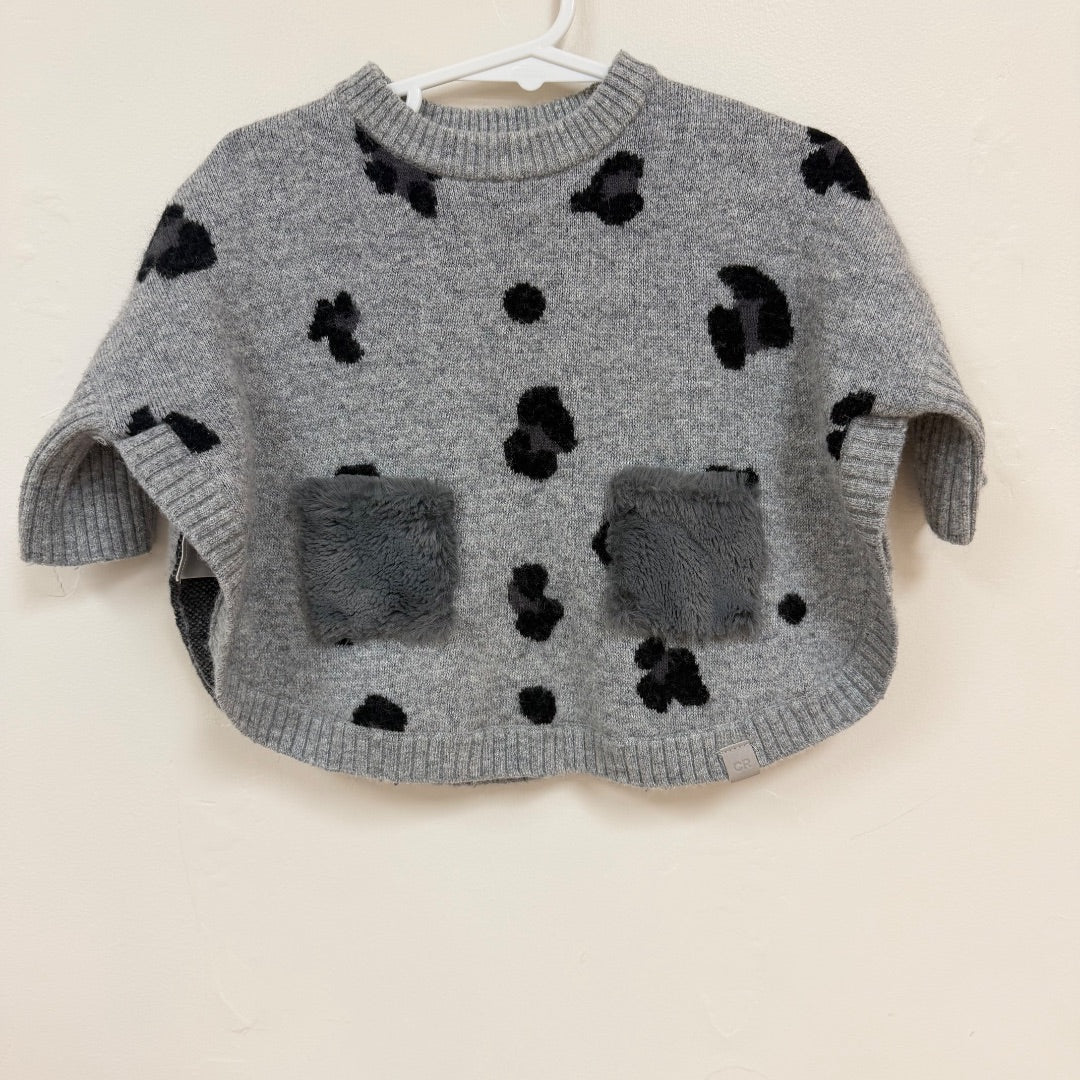 Country Road Knit Poncho - Size M (0)