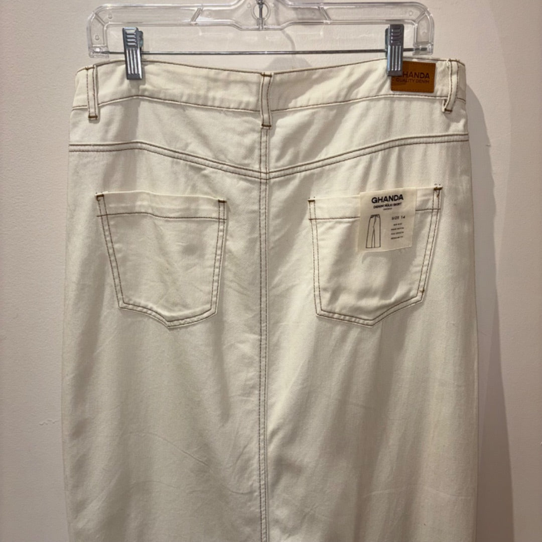 Ghanda Denim Skirt BNWT - Size 14