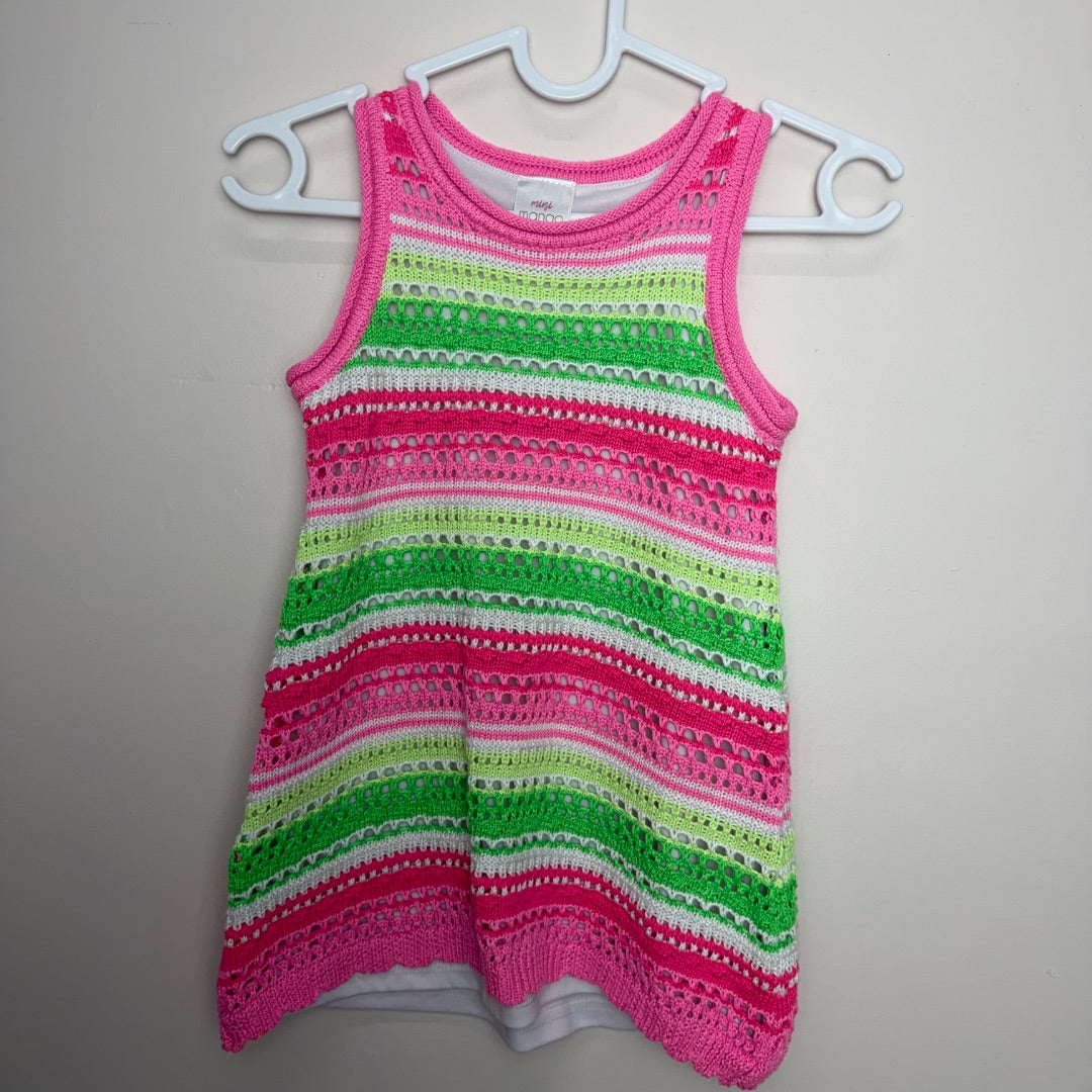 Mini Mango Knit Dress - Size 4