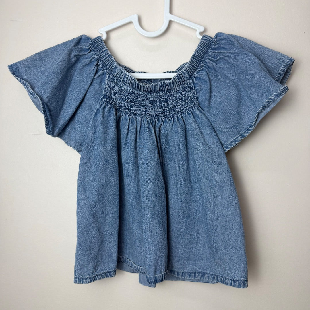 Denim Co Top - Size 4
