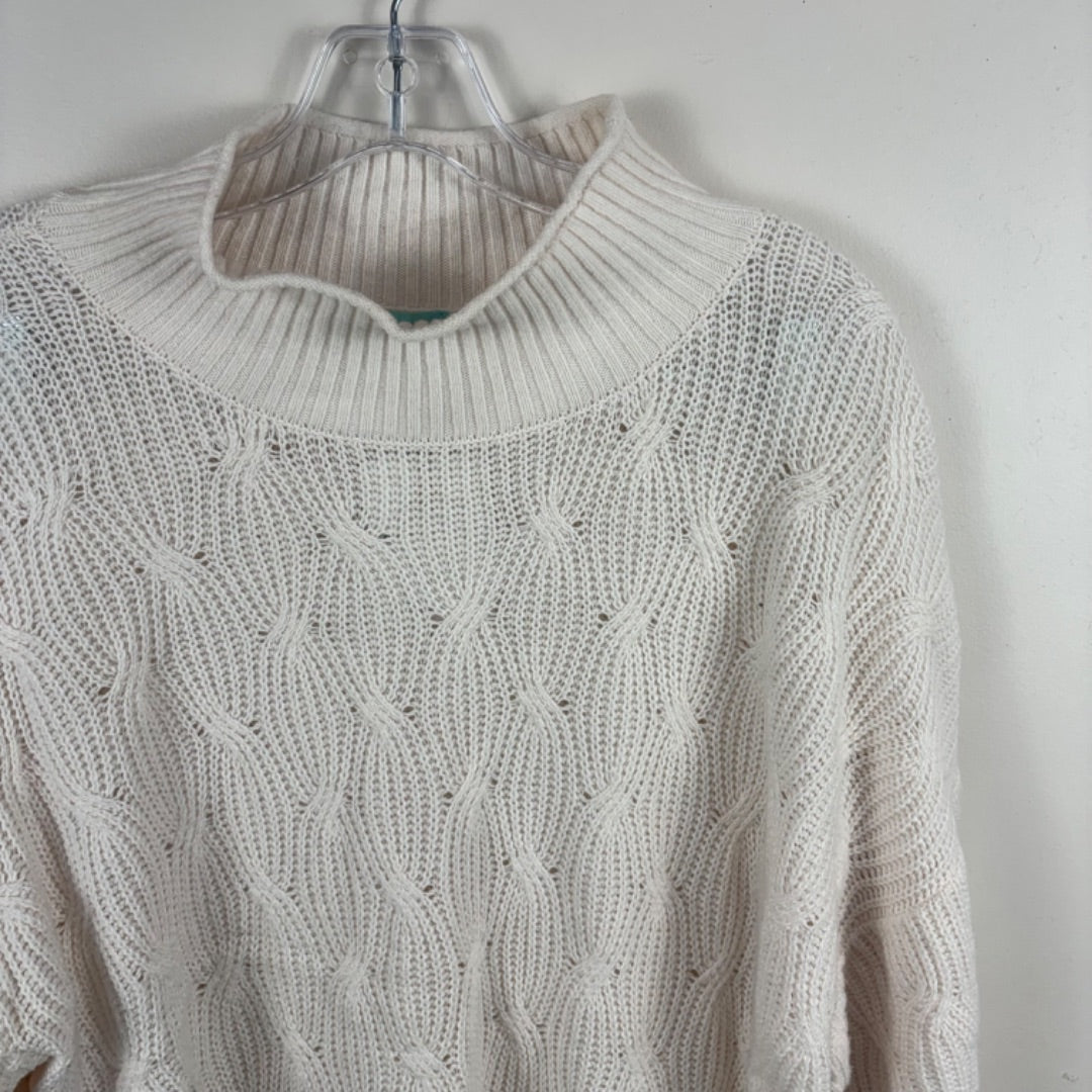 Blue Illusion Knit Jumper - Size XL