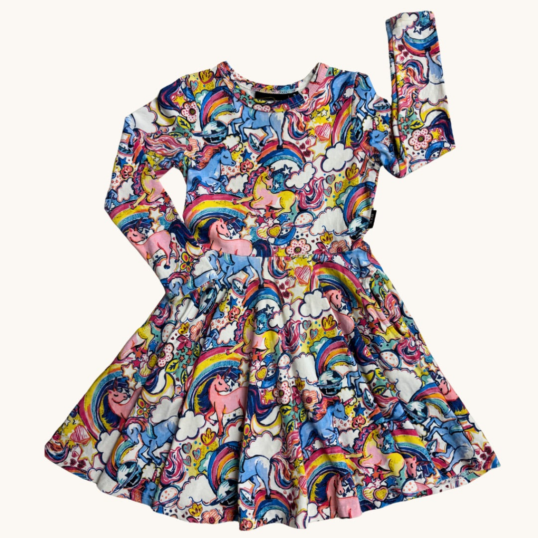 Rock Your Kid Long Sleeve Dress - Size 3