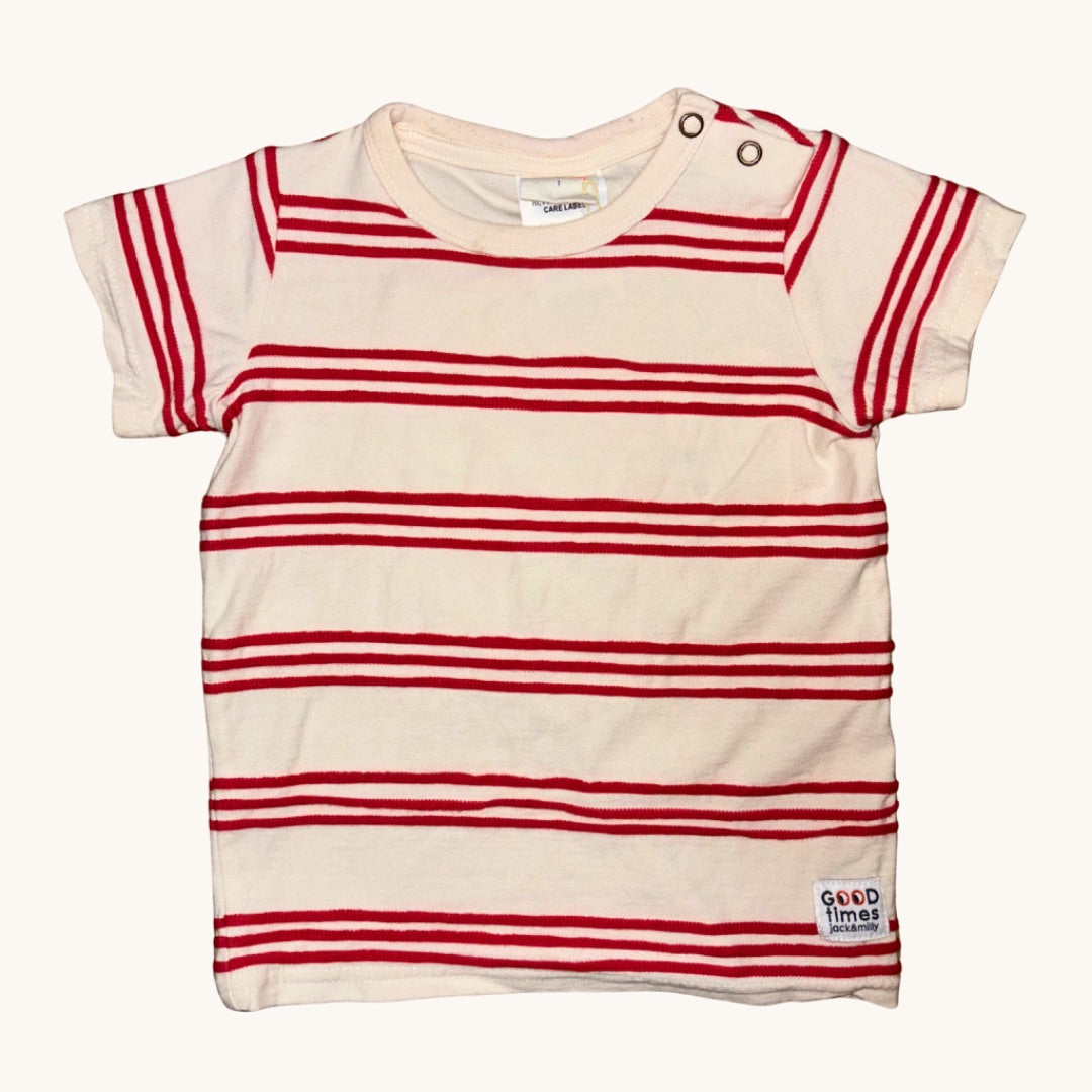 Jack & Milly Xmas Tee - Size 1
