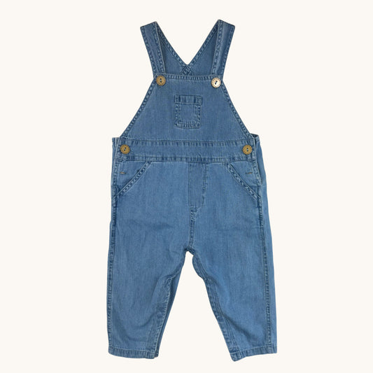 Purebaby Overalls, Size 0
