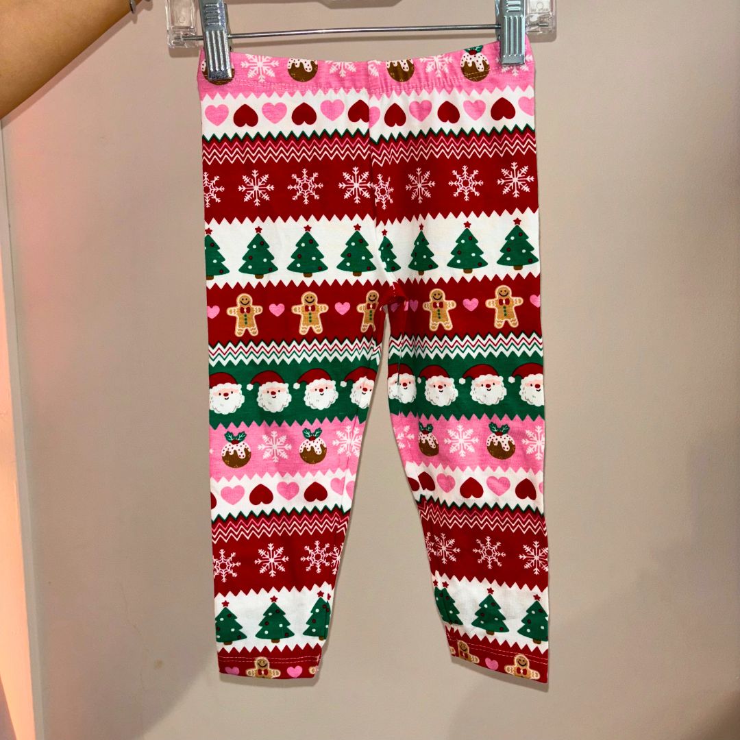 Anko Xmas Leggings - Size 2