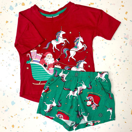 Anko Xmas PJ Set - Size 2