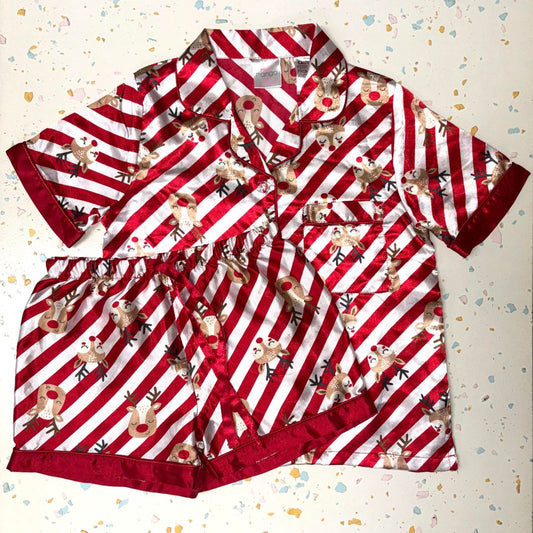 Mini Mango Xmas PJ Set - Size 5