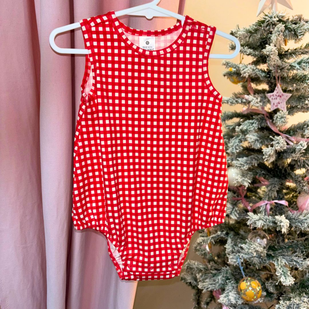 Target Xmas Romper - Size 1
