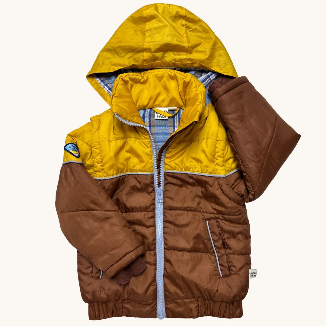 Goldie & Ace Puffer Jacket - Size 2