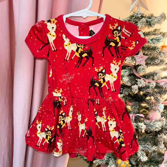 Rock Your Kid Xmas Dress - Size 0