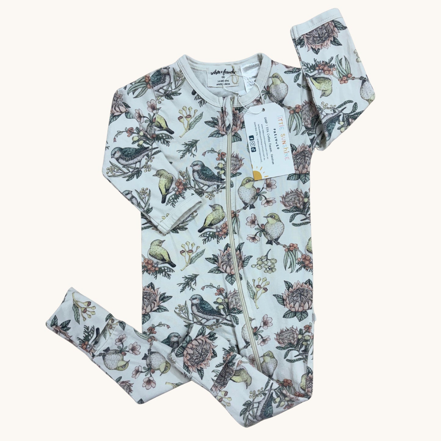 Wilson & Frenchy Onesie, Size 00
