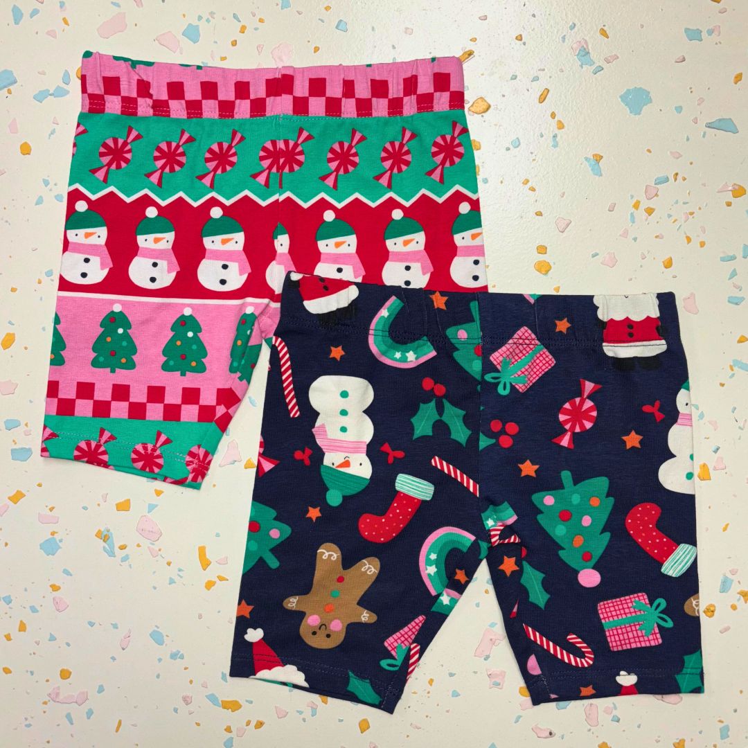 Target Xmas Shorts Set BNWT - Size 2