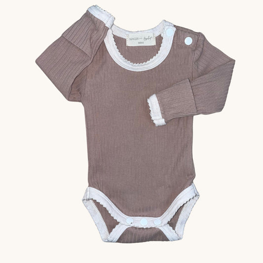 Bencer & Hazelnut Bodysuit, Size 00000