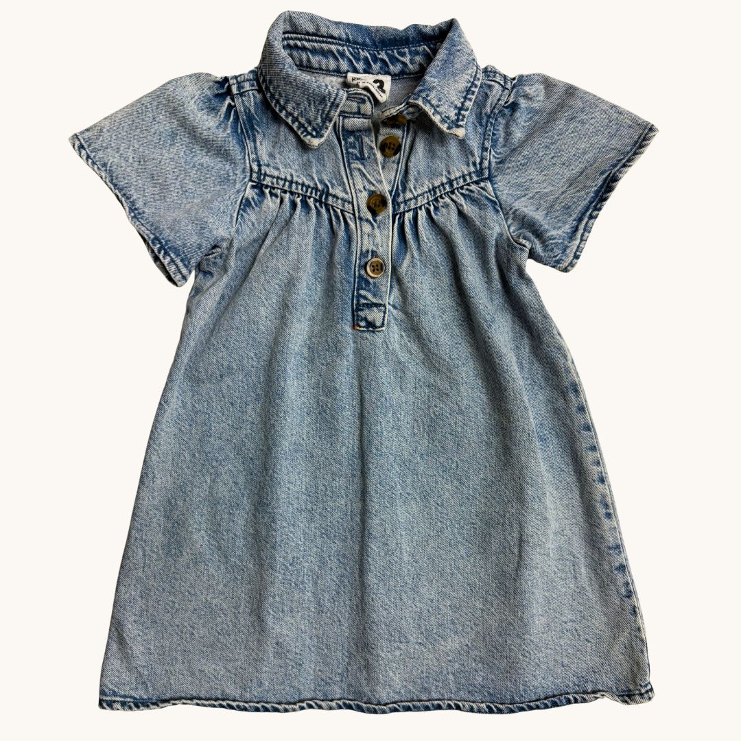 Cotton On Denim Dress - Size 3