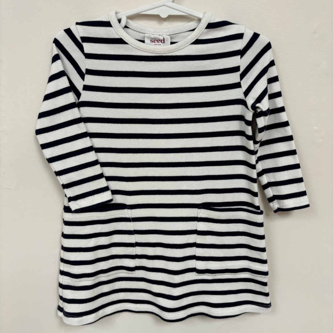 Seed Long Sleeve Dress - Size 2