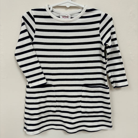 Seed Long Sleeve Dress - Size 2