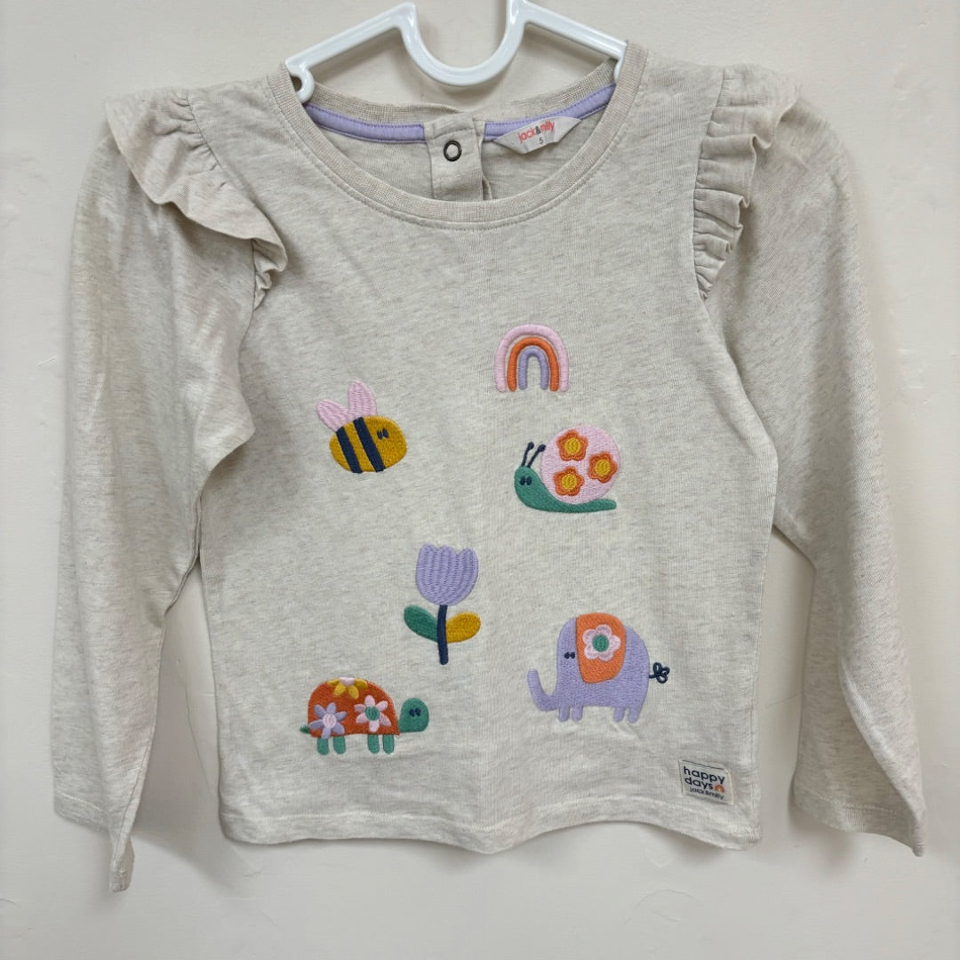 Jack & Milly Long Sleeve - Size 5