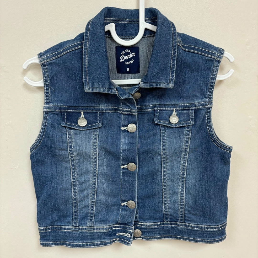 The Denim Company Denim Vest - Size 8