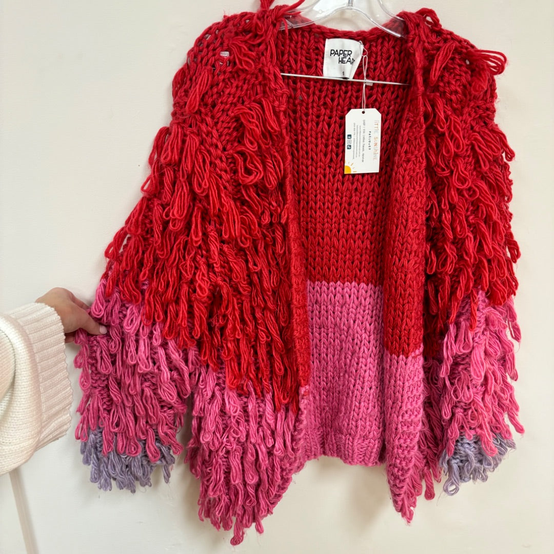Paper Heart Cardigan - Size S