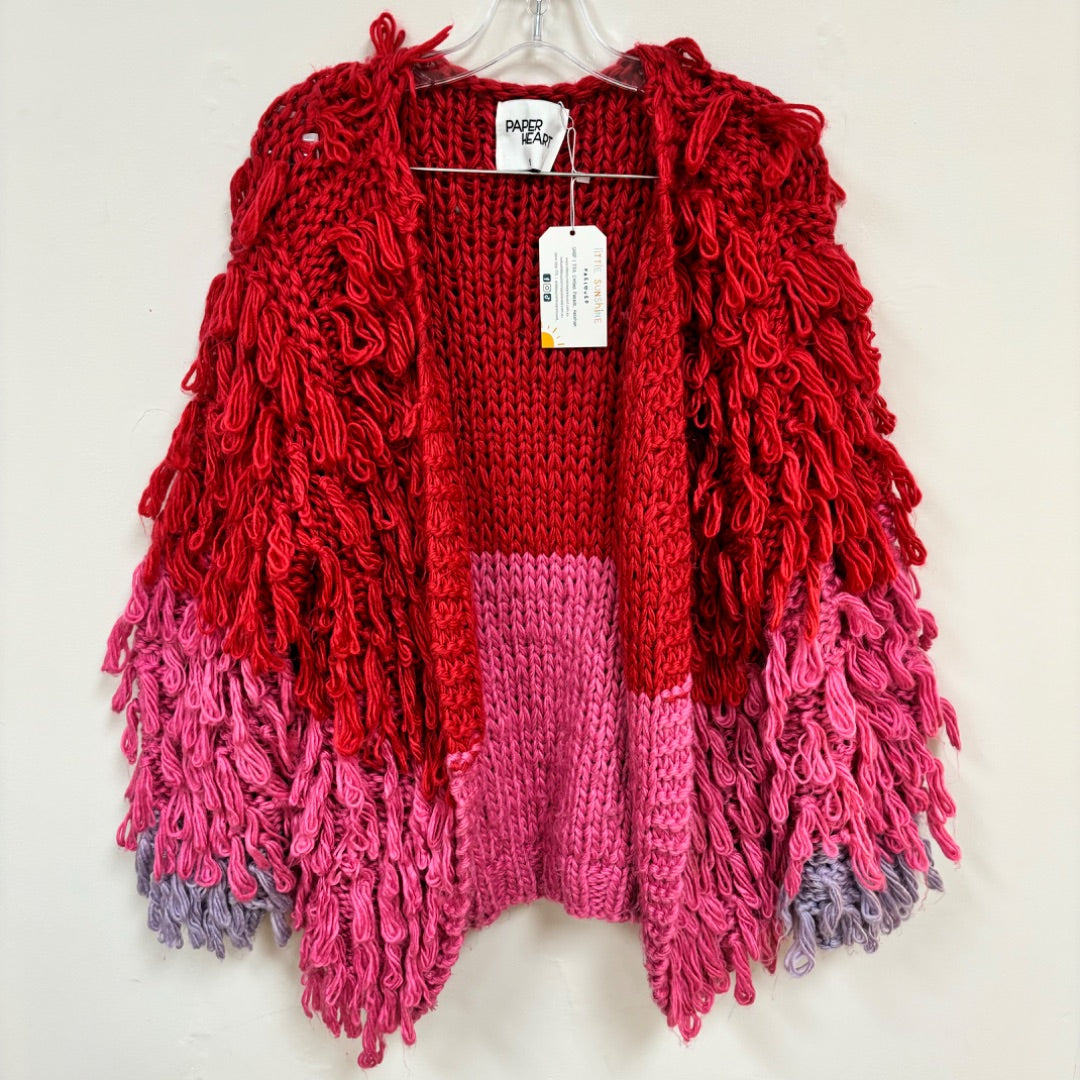 Paper Heart Cardigan - Size S