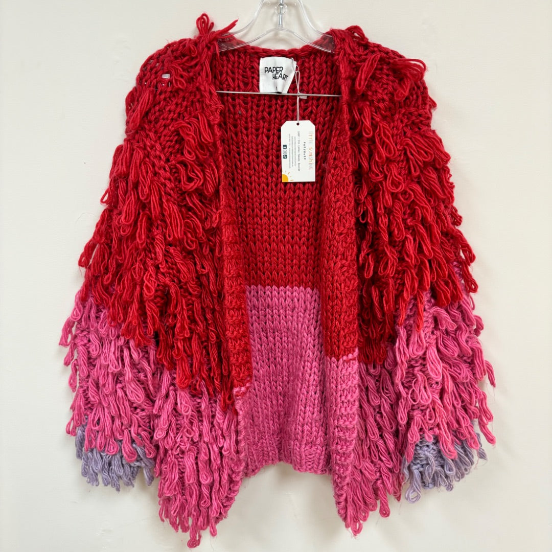 Paper Heart Cardigan - Size S