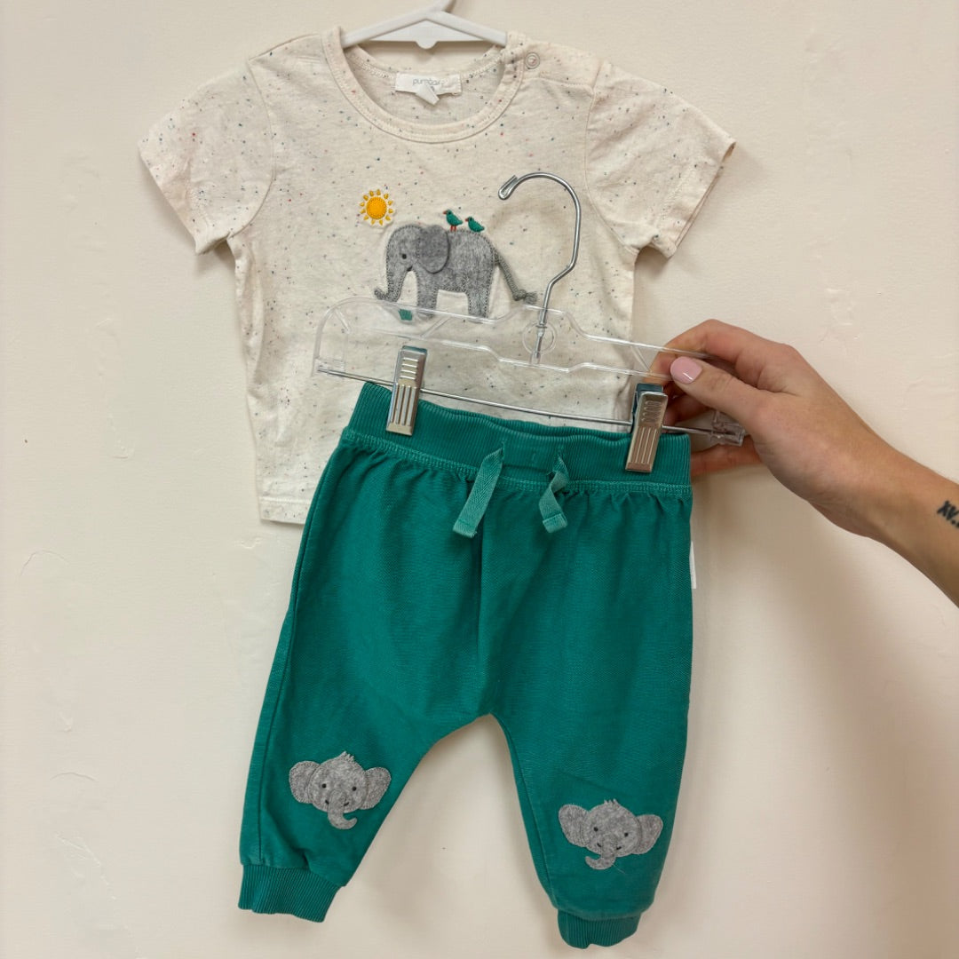 Purebaby Matching Set - Size 00