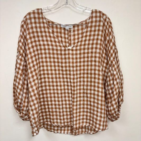 Grae Linen Top - Size 10
