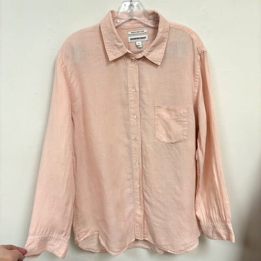 Country Road Linen Shirt - Size 14