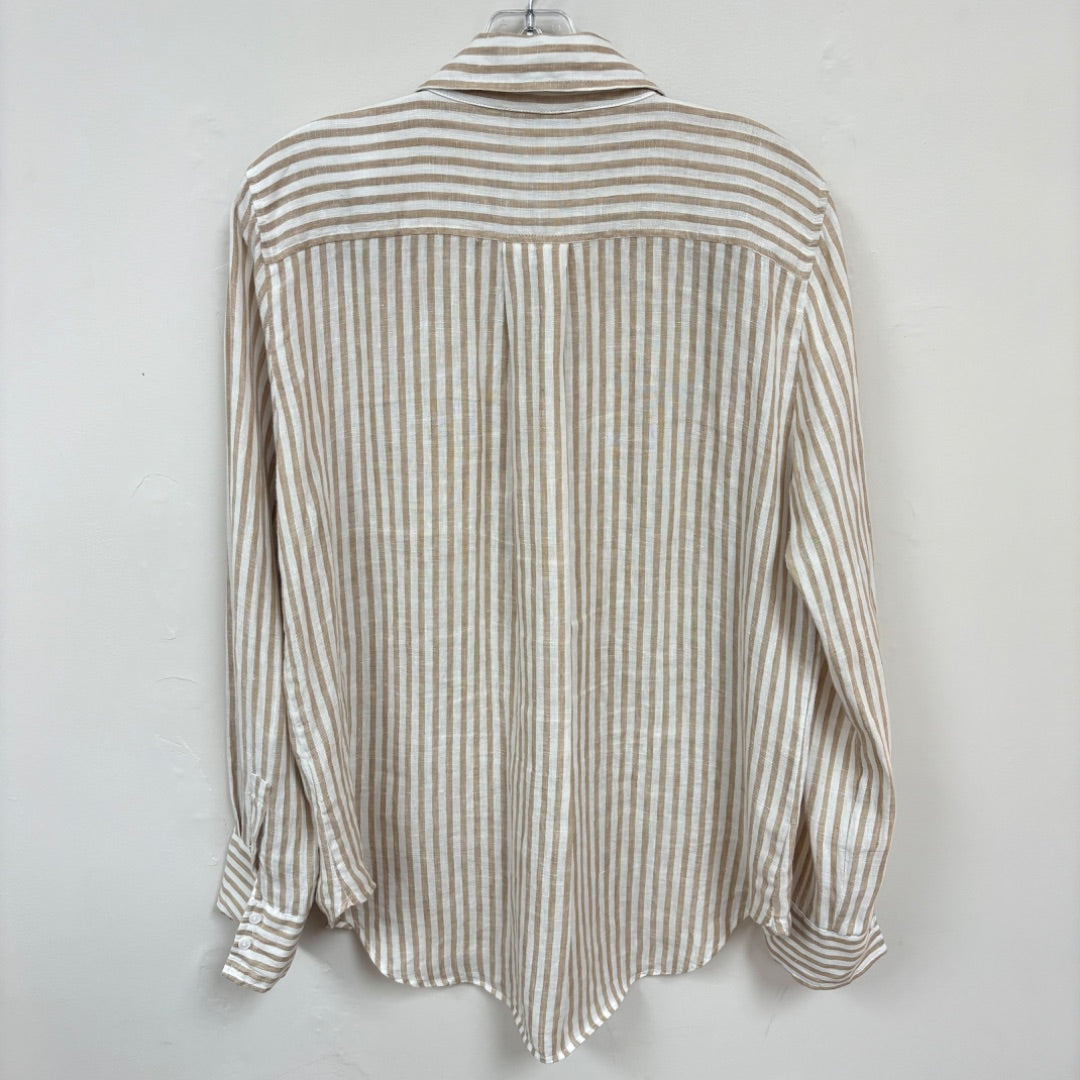 Witchery Linen Shirt - Size 12