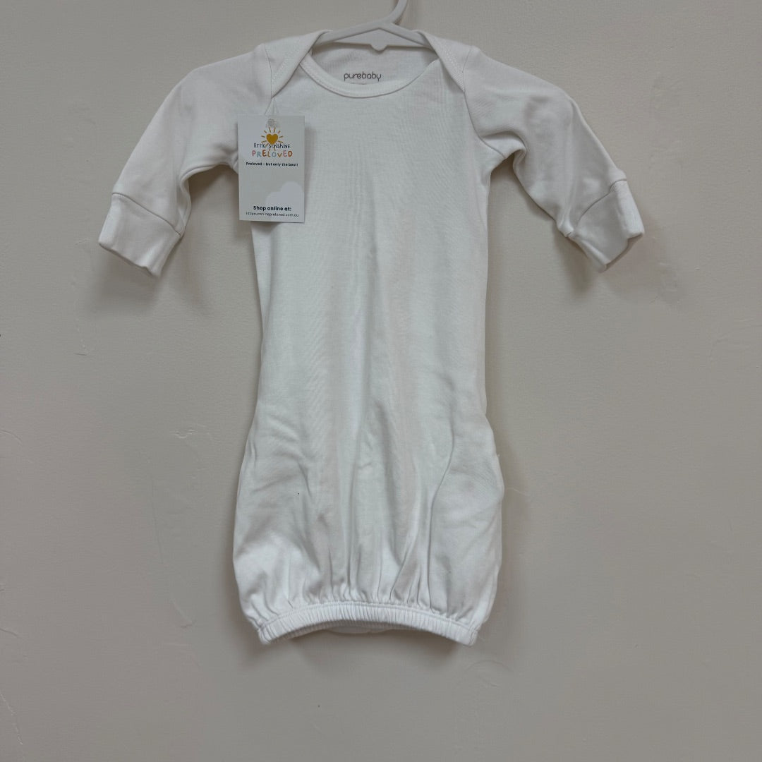 Purebaby Onesie - Size 0000