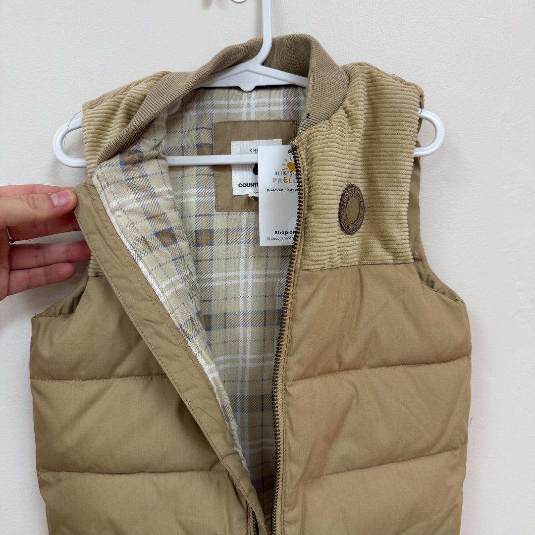 Country Road Puffer Vest - Size 2-3