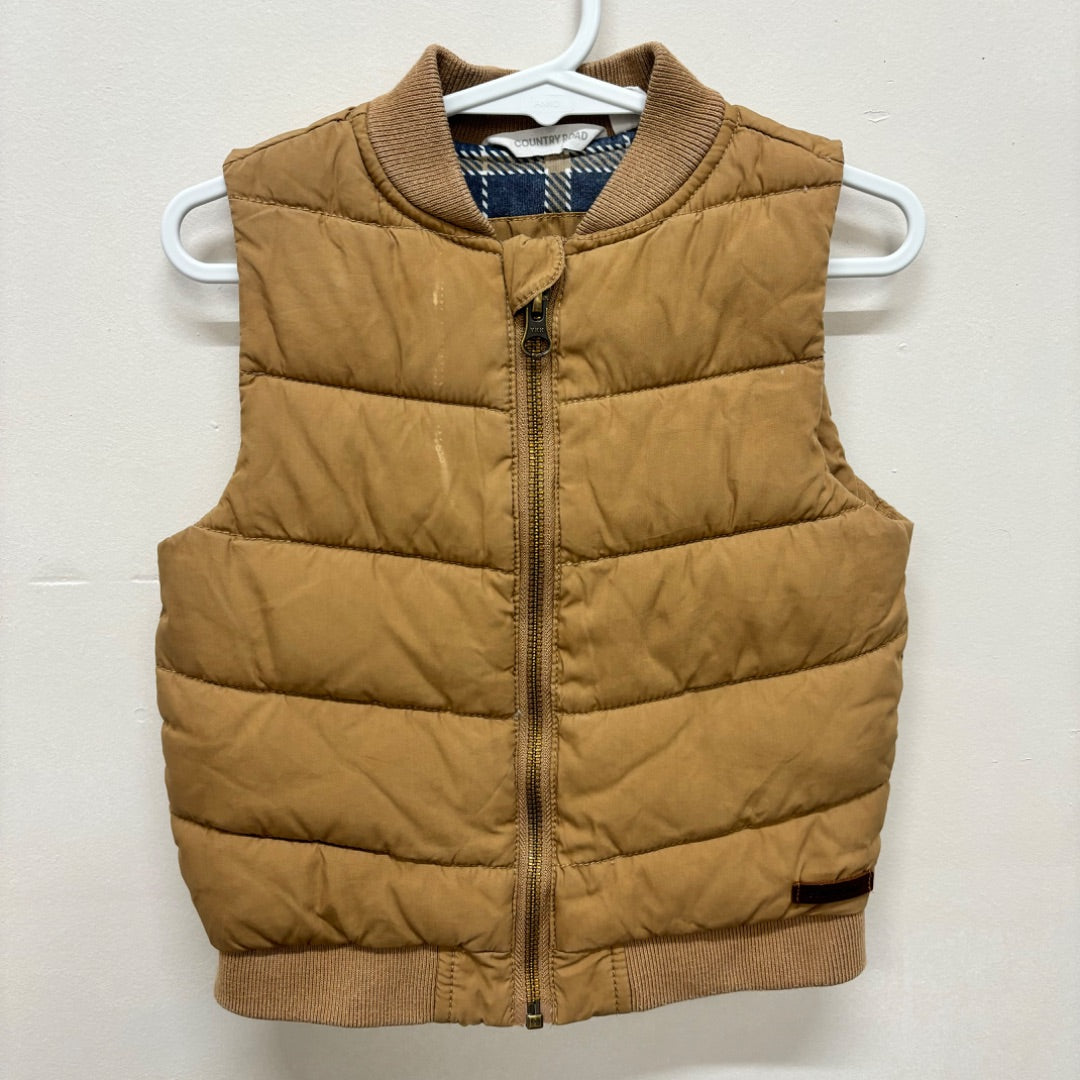 Country Road Puffer Vest - Size 2