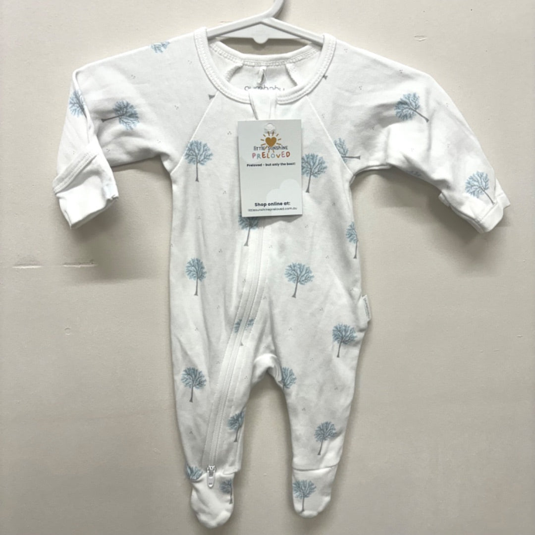 Purebaby Onesie - Size 00000