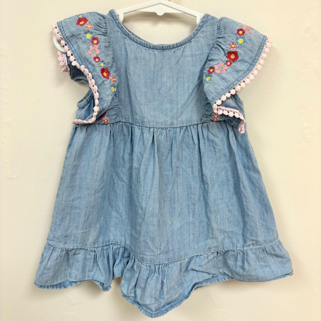 Sprout Denim Dress - Size 0