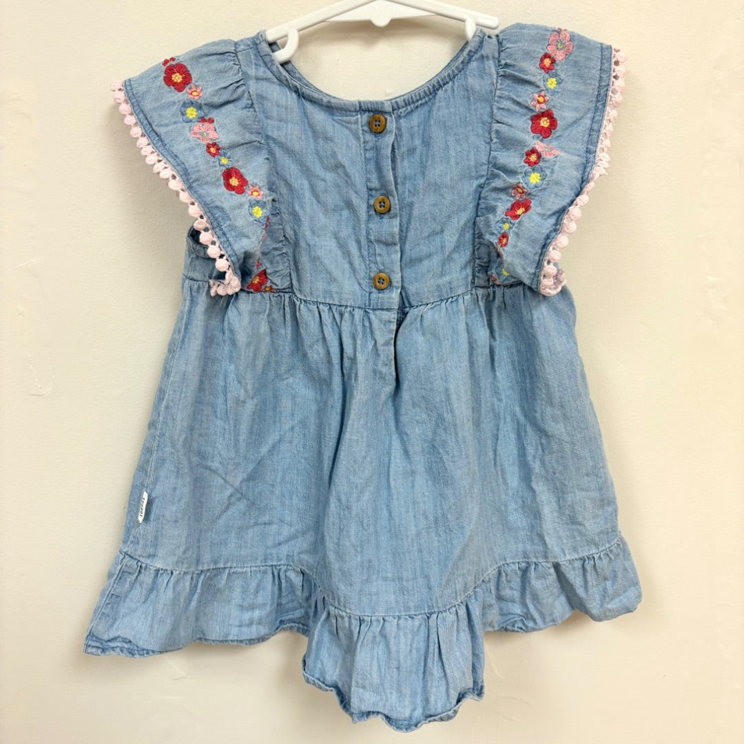 Sprout Denim Dress - Size 0