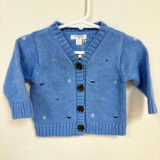 Purebaby Cardigan - Size 00