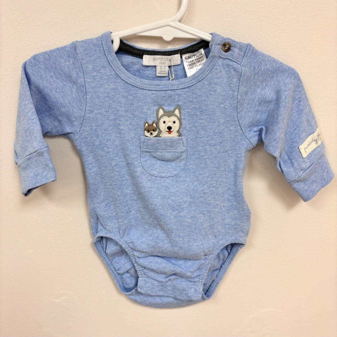 Purebaby Bodysuit - Size 000
