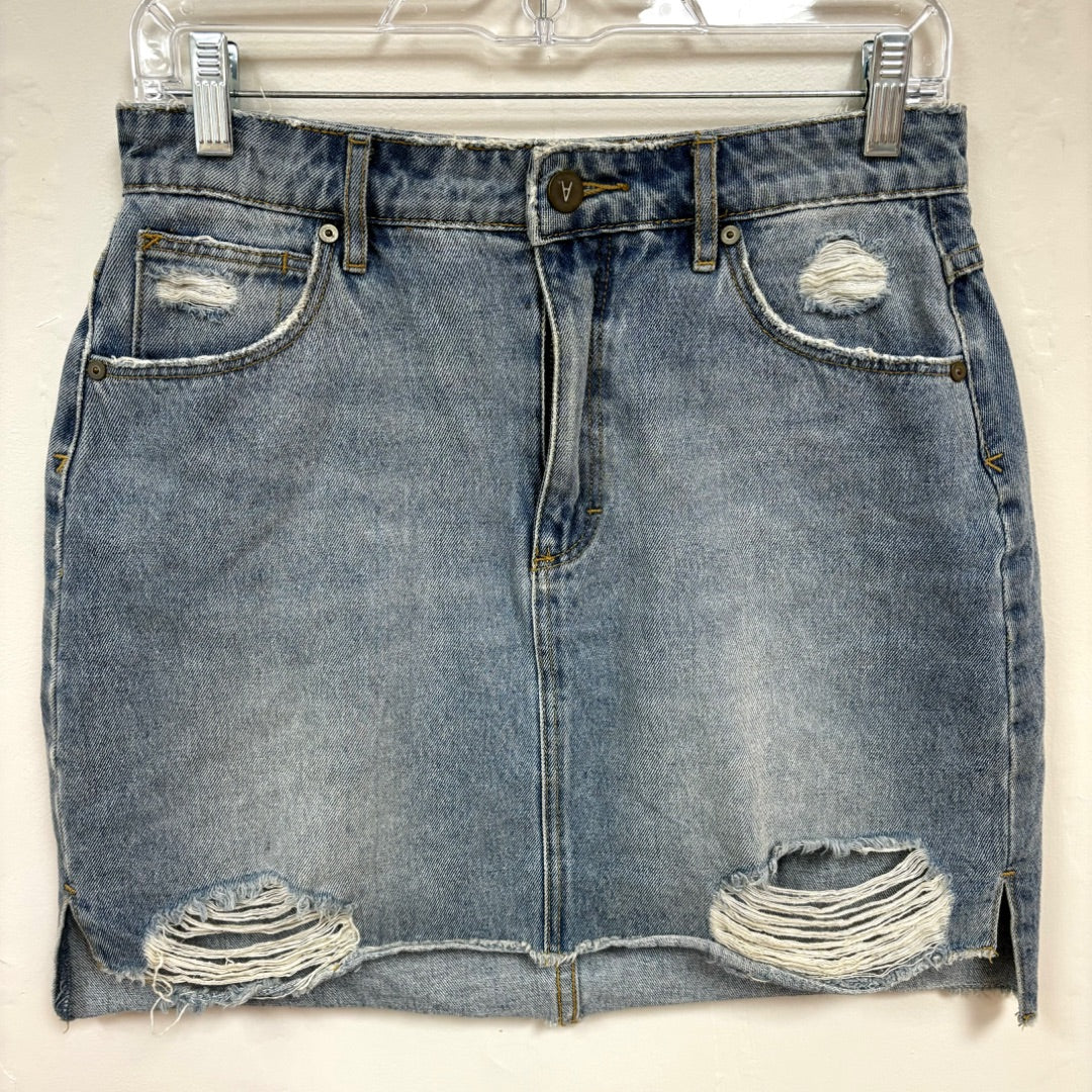 Abrand Denim Skirt - Size 10