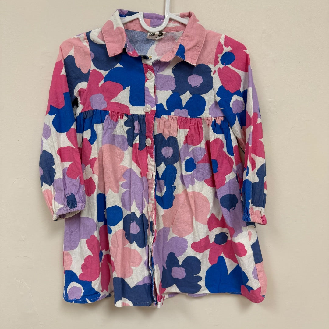 Cotton On Long Sleeve Dress - Size 5