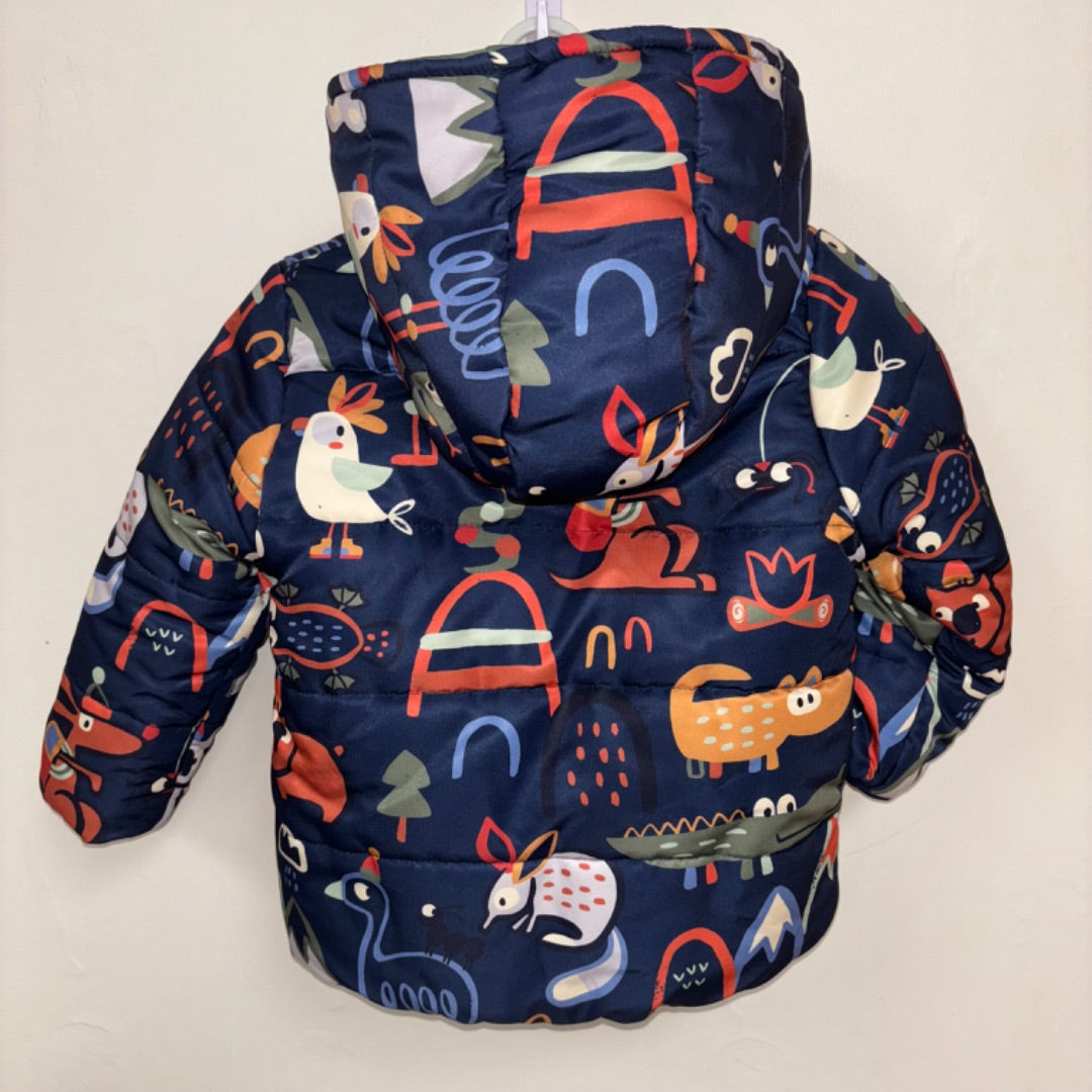 Jack & Milly Puffer Jacket - Size 2