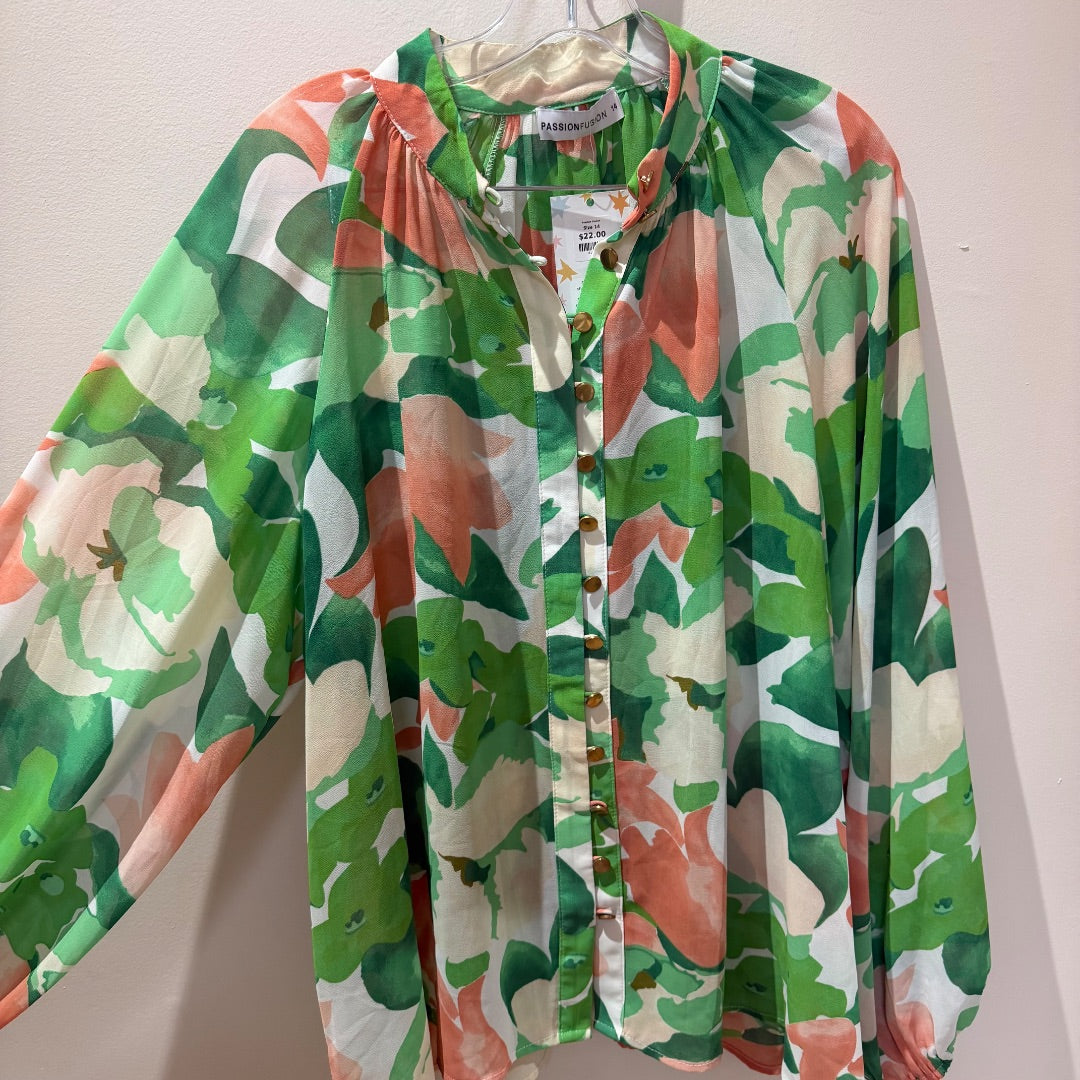 Passion Fusion Blouse - Size 14